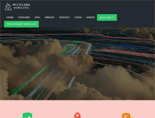 Tablet Screenshot of michianawireless.com
